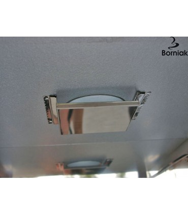 Borniak Digital Røykskap UWD-150v1.4,  i Aluzink & rustfritt stål pakke