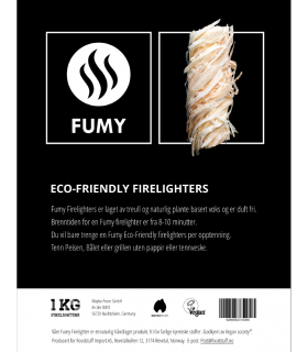 Bilde av Fumy Eco-friendly Firelighters 1kg