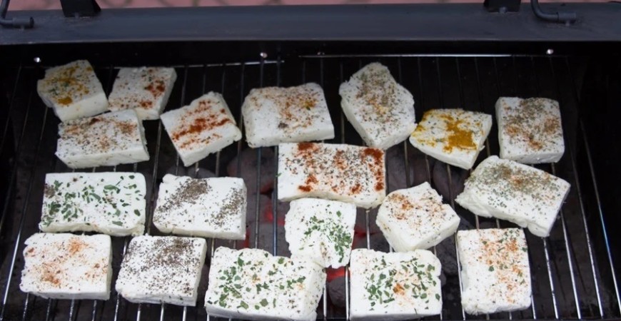 Halloumi ost - perfekt for en grillfest